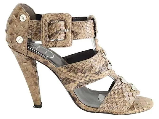 Roger Vivier Tacchi in pelle marrone