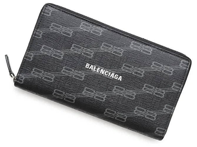 Portafoglio Lungo Balenciaga Cash Continental 594317 Nero