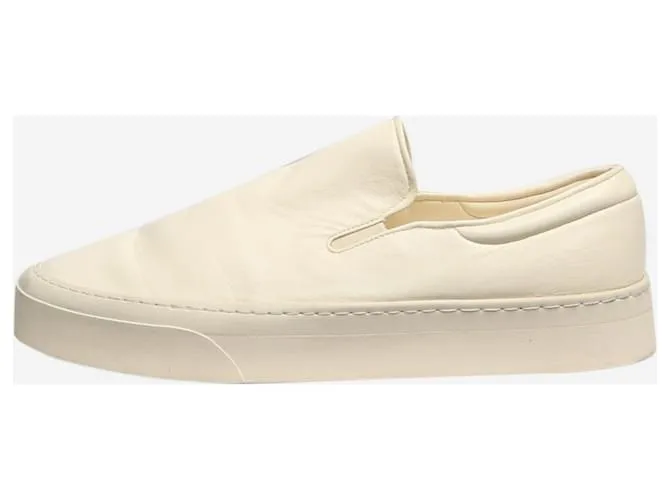 The row Sneakers nappa Ivory Marie H - taglia EU 38 Crudo