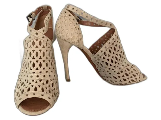Alaïa Tagliato al laser Beige