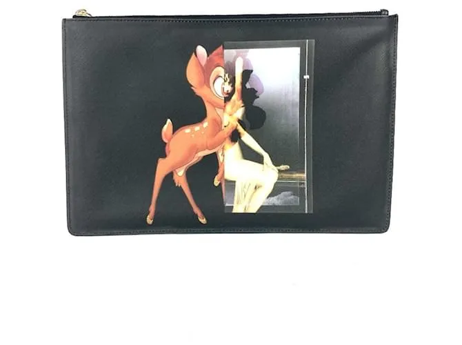 Borsa a mano Givenchy Disney Bambi Nero