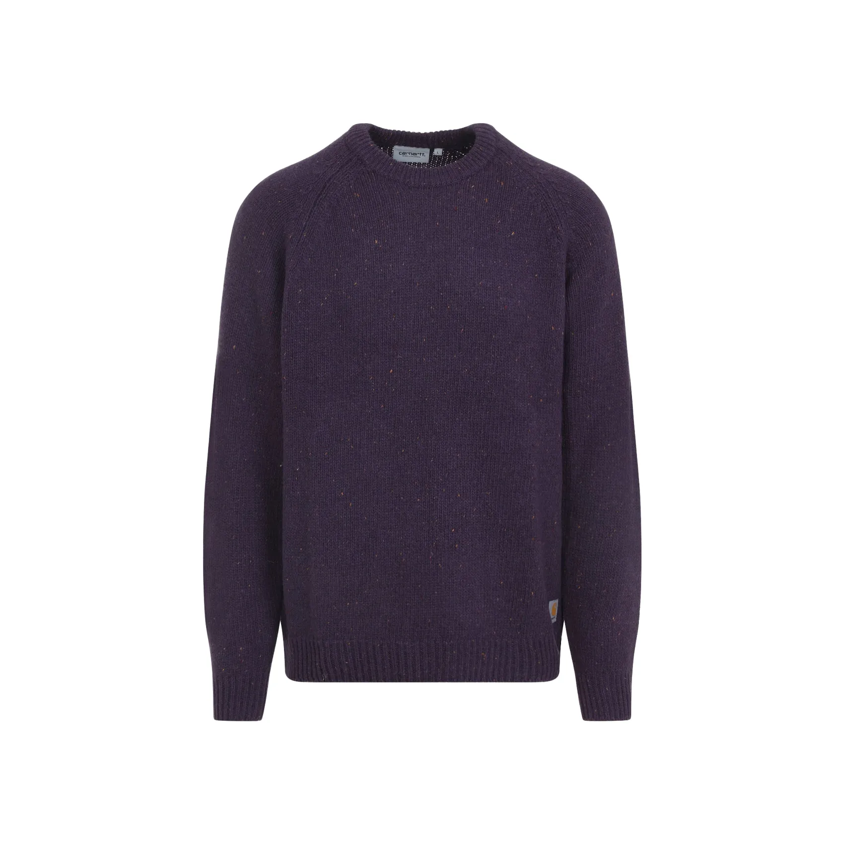Speckled Lokers Purple Lambswool Anglistic Sweater