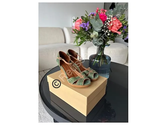 Sandali con zeppa Zadig & Voltaire