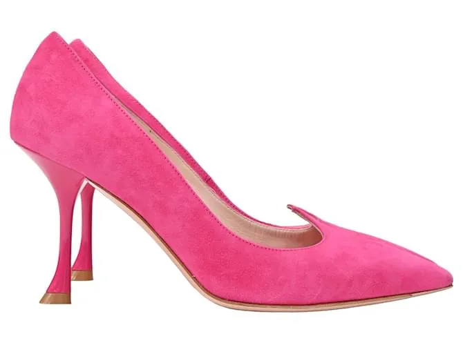 Roger Vivier I Love Vivier Pump in Camoscio Rosa