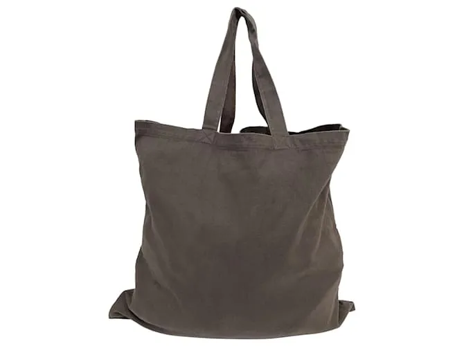 Borsa Tote Rick Owens Drkshdw in cotone marrone Rosso