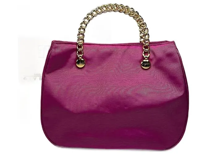 Borsa vintage Givenchy rosa Porpora