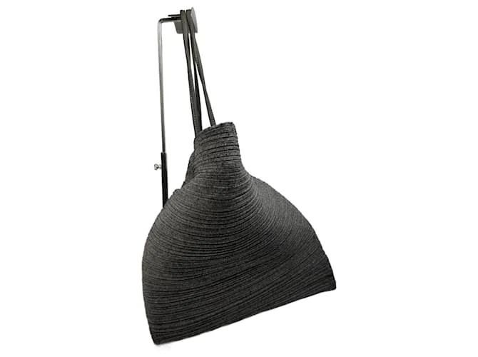 Borsa grigia vintage Issey Miyake per favore per favore Grigio