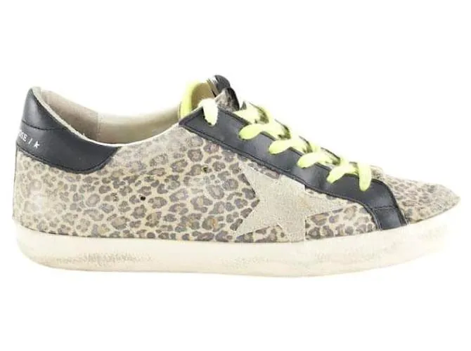 Golden Goose Sneakers in pelle marrone