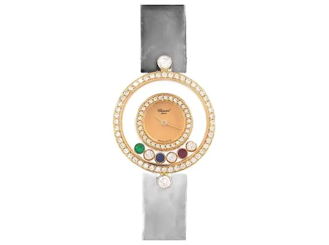 Orologio al Quarzo Chopard Happy Diamonds YG