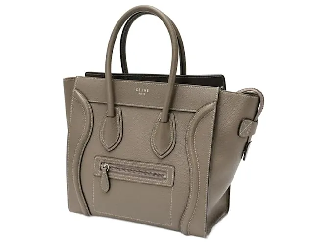 Céline Borsa a mano micro Luggage di Celine Grigio
