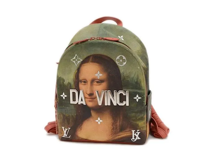 Zaino Palm Springs della collezione Masters di Louis Vuitton Multicolore