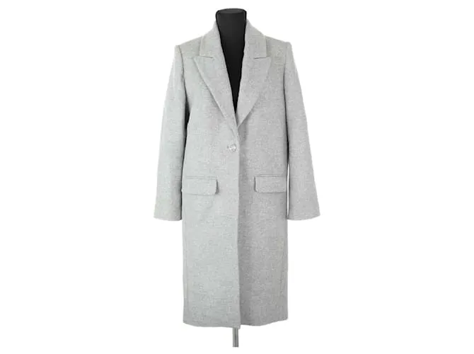 Zadig & Voltaire Cappotto in lana grigio