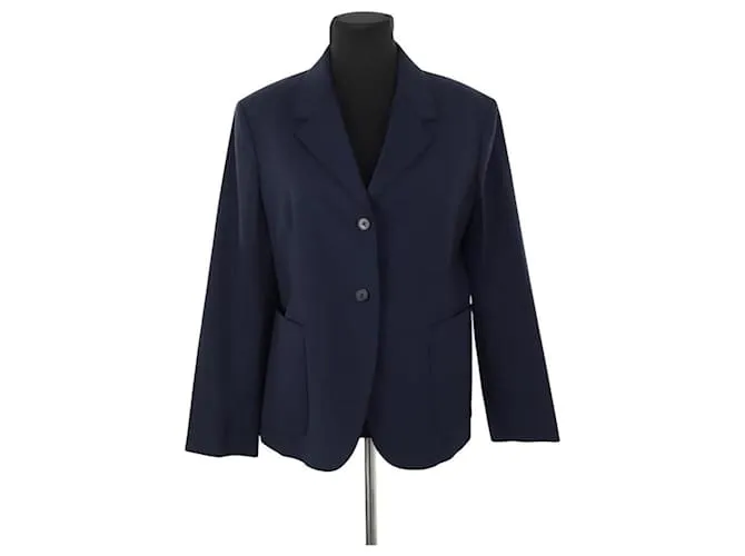 Jil Sander Blazer in lana blu