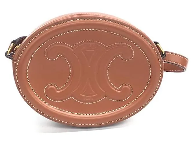 Céline Borsa a spalla in pelle Triomphe di Celine Marrone