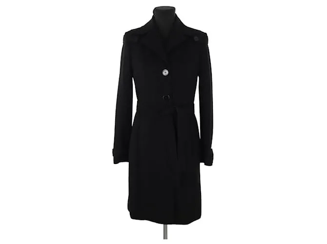 Emilio Pucci Cappotto di lana nero