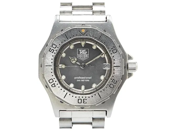 Orologio al quarzo TAG Heuer 3000 Series 932.213 in acciaio inossidabile Grigio