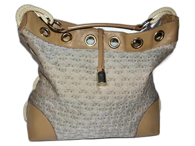 Anya Hindmarch borsa Marrone Beige