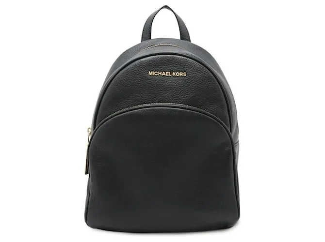 Zaino in pelle Abbey di Michael Kors Nero