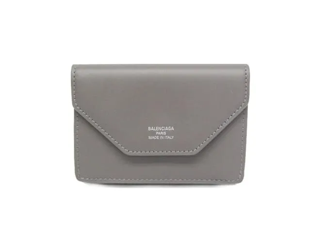 Portafoglio in pelle per donne Balenciaga Envelope 736730 Marrone