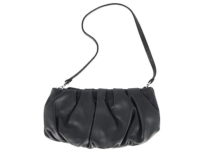 Borsa convertibile Staud Bean in pelle nera Nero