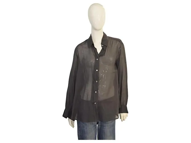 Dries Van Noten Top Grigio