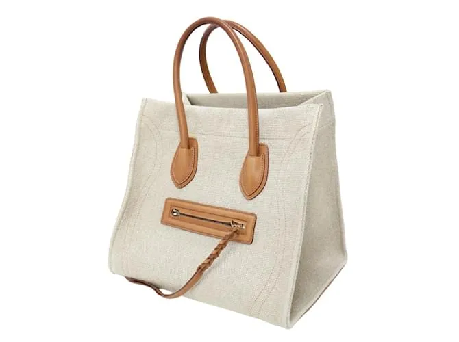 Céline Borsa a mano Phantom Luggage Celine Beige Marrone