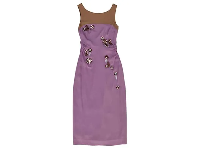 Dries Van Noten Vestiti Rosa Beige