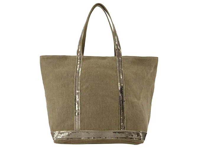 Cabas L Shopper Bag - Vanessa Bruno - - Kaki Verde Cachi
