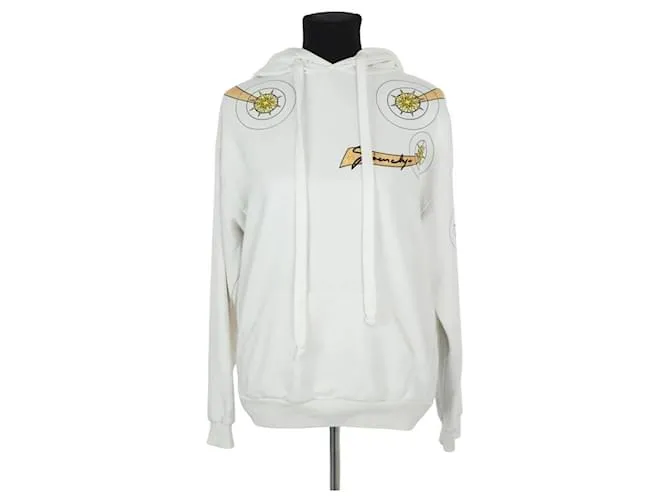 Givenchy Felpa in cotone bianco