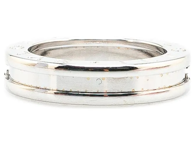Bulgari Anello B.Zero1 in argento 18K oro bianco di Bvlgari