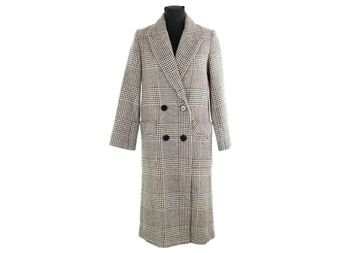 Zadig & Voltaire Cappotto di lana marrone