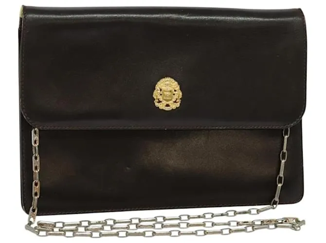 Céline Borsa a spalla CELINE in pelle marrone oro Auth BA2445 D'oro