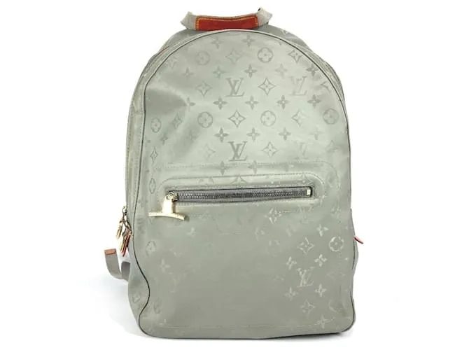 Zaino PM Monogram in titanio Louis Vuitton Beige