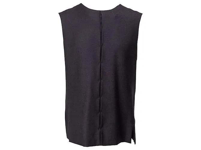 Top in lana Jil Sander Blu Blu navy