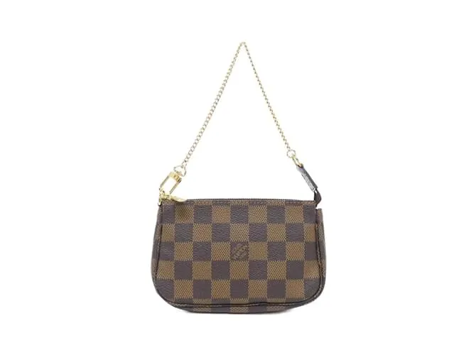 Accessorio Mini Pochette Damier Louis Vuitton Damier ebene