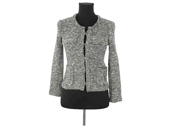 Isabel Marant Etoile Giacca nera in cotone Nero