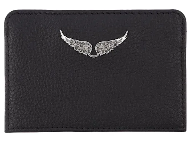 Zadig & Voltaire Pelle grana nera Zv Pass Nero