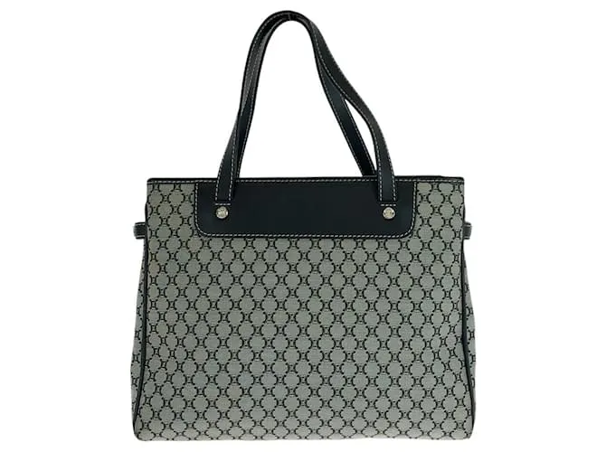 Céline Borsa 2 in 1 in tela/pelle Celine Macadam CE00/24 Grigio