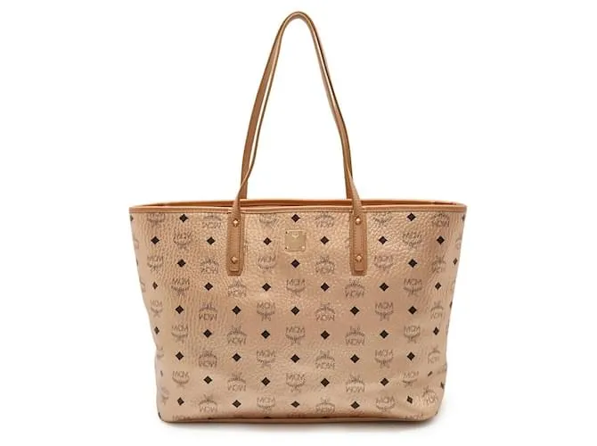 Borsa 2 in 1 in tela rivestita MCM Visetos Rosa