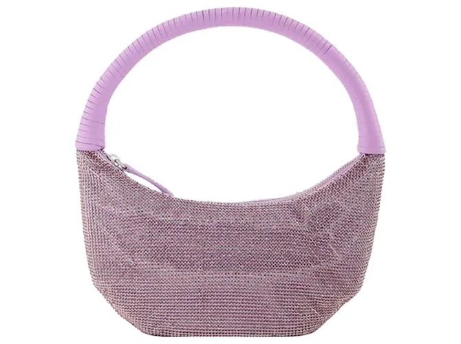 Borsa Hobo Pepper Crystal - Staud - Lilla - Strass Porpora