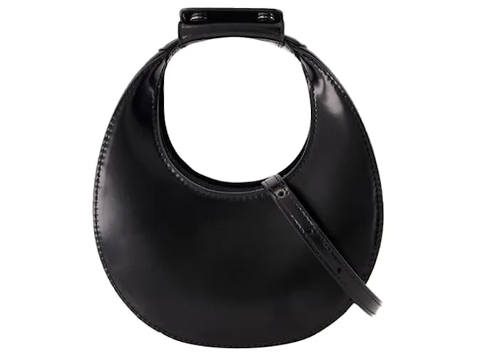 Borsa Good Night Moon - Staud - Pelle - Nera Nero
