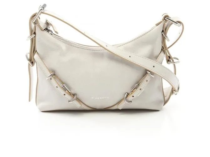 Borsa a spalla in pelle Givenchy BB50THB1QA 105 Grigio