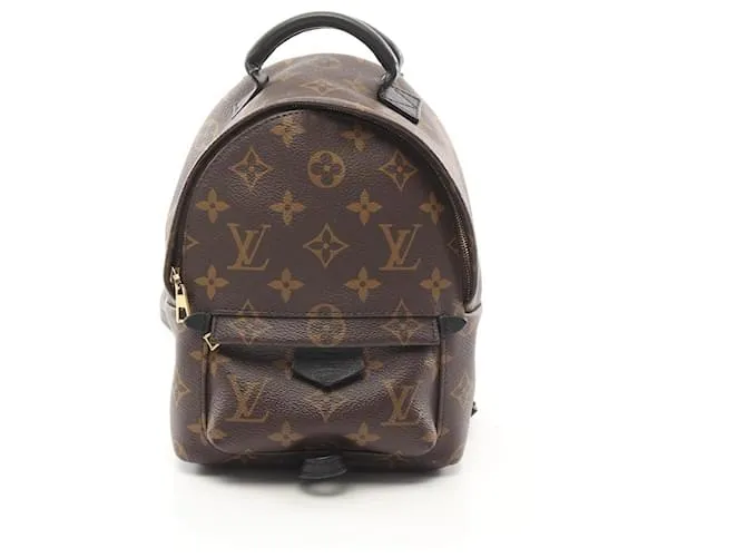 Zaino Mini Palm Springs Monogram Louis Vuitton M41562 Marrone