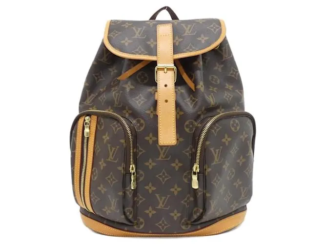 Zaino Monogram Sac a de Bosphore M40107 di Louis Vuitton Marrone
