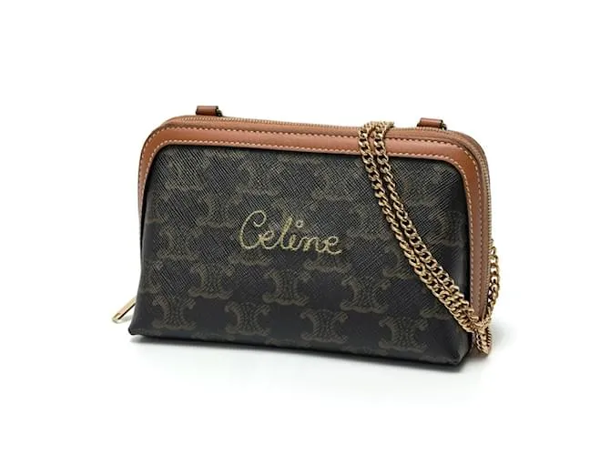 Céline Borsa a spalla Celine Clutch Chain
