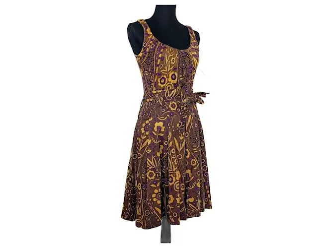 Weekend Max Mara Max Mara completo estivo vintage anni 2000 Marrone Multicolore