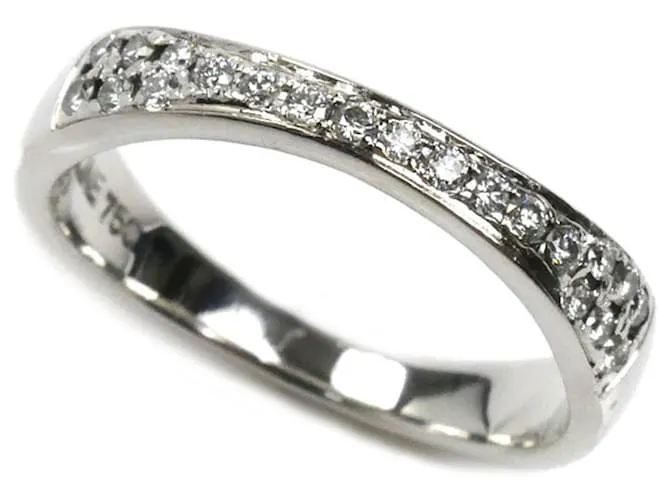 Diamond Céline Anello in diamante in oro bianco 18K Celine