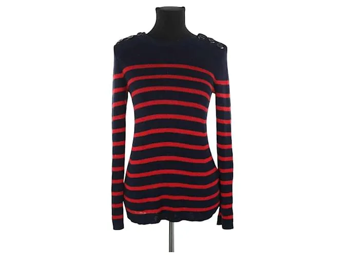 Isabel Marant Etoile Maglione in lino blu