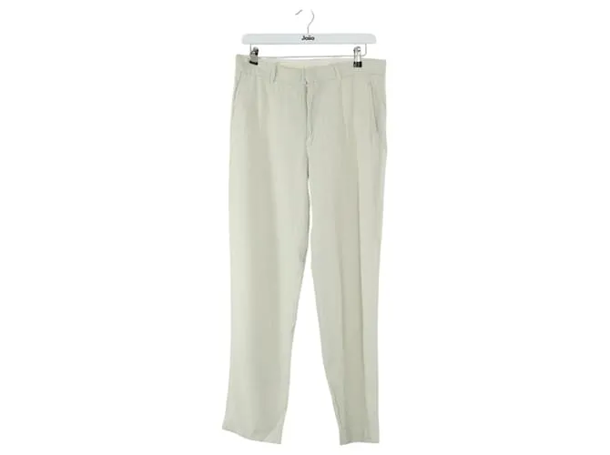 Isabel Marant Etoile Pantaloni in lino ecru Crudo
