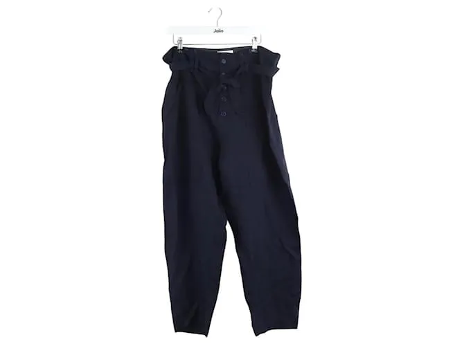Isabel Marant Etoile Pantaloni dritti blu